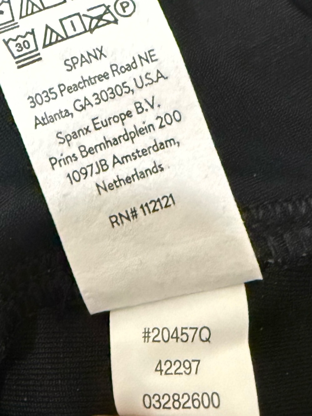 SPANX 20457Q Leather Like Flare Luxe Black Pull On Pants Size 1X Petite NWT - Picture 14 of 16